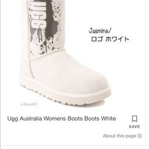 White ugg boots